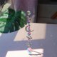 thumbnail image 5 of Crystal Wind Chime Moon Sun Catcher Diamond Prisms Pendant Dream Catcher Rainbow Chaser Hanging Drop Home Garden Decor Windchime, 5 of 5