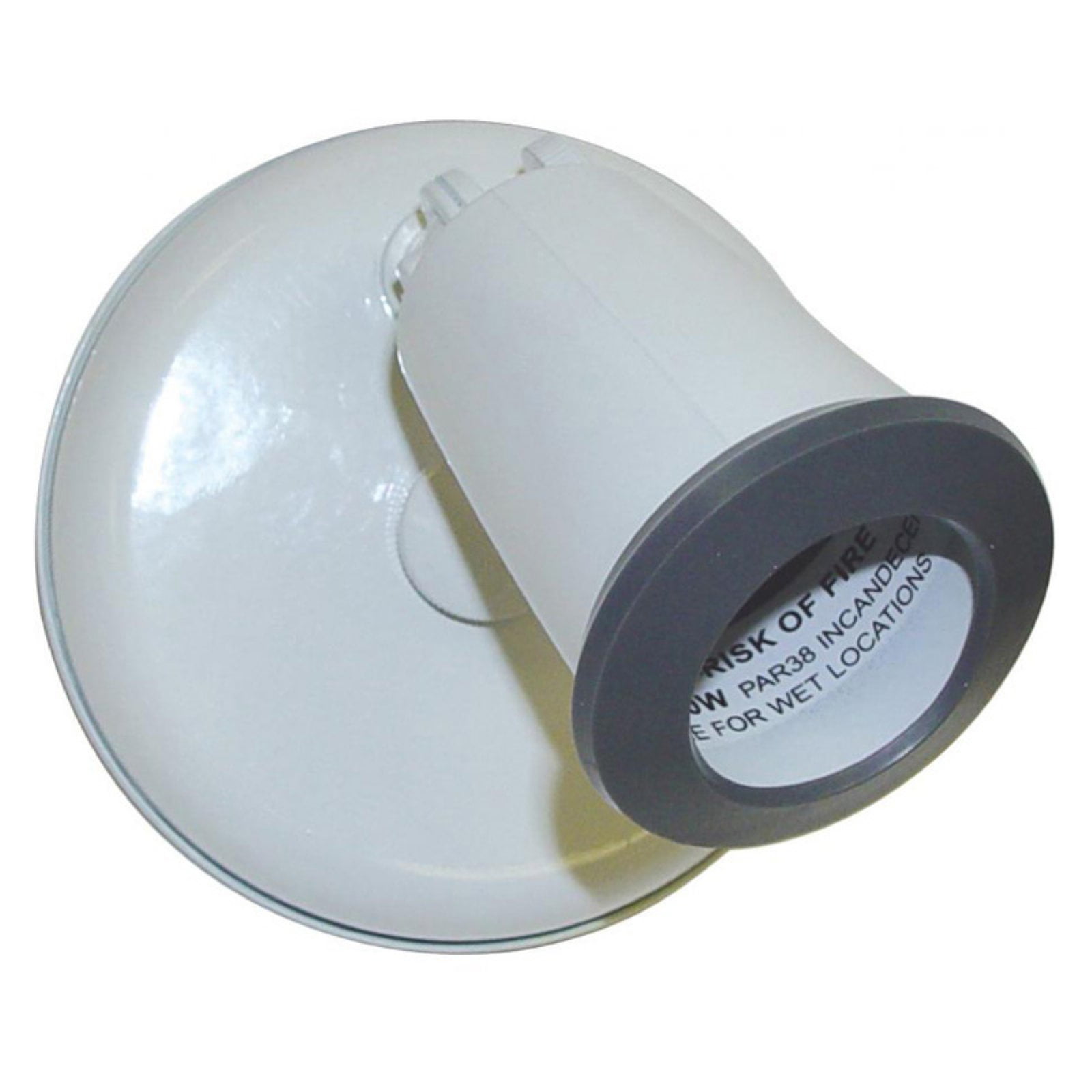 1 Light 5" Flood Light, Exterior PAR38 Holder w/Adjustable Swivel