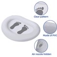 thumbnail image 1 of BEMS-1 pieza de piscina inflable, lavabo para baño de pies, PVC, redondo, blanco, 1 of 5