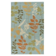 Angle View: Indoor, Outdoor, Floral & Paisley, Modern RAI1037-23 Outdoor Rug Rectangle 2' x 3'