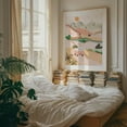 thumbnail image 4 of Pastel Journey - India Illustration Vintage Landscape Desert Retro Travel Poster Minimalist Boho Unframed Wall Art Print 9 x 12 inches, 4 of 13