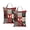 2PCS, variant on Wildlife Wood Plaid And Lumberjack Symbols Travel Dirty Laundry Bag 2PCS , Portable Hanging Storage Bag for Gym Camping Beach Business Trips