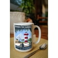 thumbnail image 2 of 15 fl oz Ceramic Mug, Hilton Head, South Carolina, Harbour Town Lighthouse, Dishwasher & Microwave Safe, 2 of 3