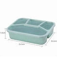 thumbnail image 2 of Under $10 Skegnu Lunch Box Reusable 4-Compartment Plastic Divided Food Storage Container Boxes Lunch Box for Men, 2 of 6