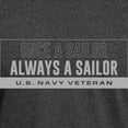 thumbnail image 3 of CafePress - U.S. Navy Once A Sailor Dark T Shirt - Men's Classic Graphic Cotton T-Shirt, 3 of 4