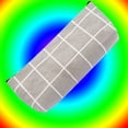 thumbnail image 3 of Seitruly Estuche de lápices de lona Simple a rayas frescas, bolsa de almacenamiento escolar, bolsa de cosméticos, regalo de papelería para niñas, Carpetas de archivos gris, 3 of 3