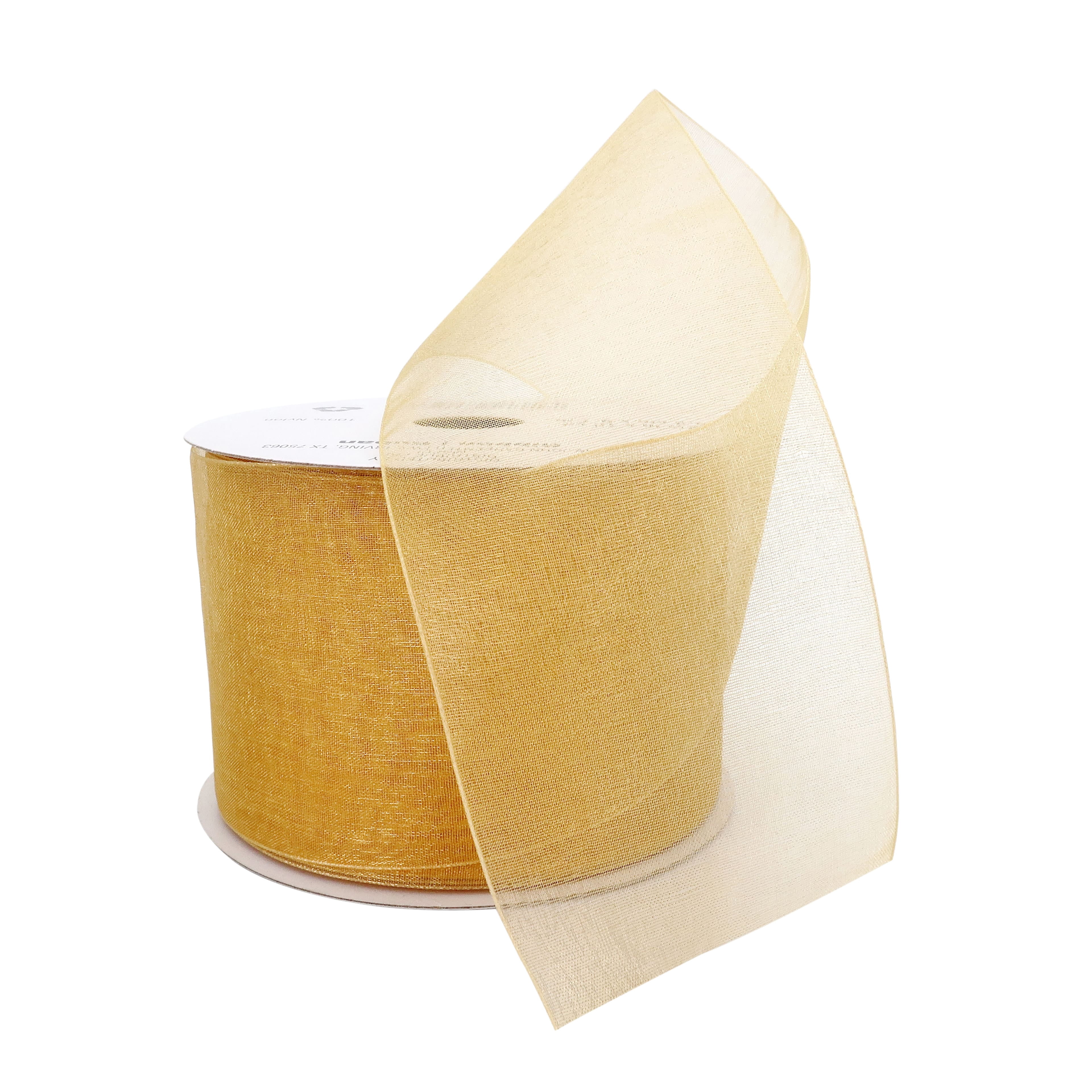 12 Pack: 2.5" x 10yd. Sheer Ribbon by Celebrate It Specialty