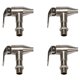 thumbnail image 1 of Grifo de repuesto para dispensador de bebidas, 4 unidades, acabado pulido, grifo para dispensador de agua, compatible con otros filtros, 1 of 8