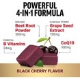 thumbnail image 2 of Total Beets Ultimate Heart Health Blood Pressure Support Chews with CoQ10, Beet Root Powder, Grape Seed Extract, Blood Pressure Supplement for Circulation & Blood Flow, 60 Soft Chews, 2 of 5