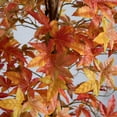 thumbnail image 2 of Nearly Natural Autumn Deluxe Maple Artificial Potted Tree - 9', 2 of 4