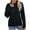 Black, variant on Scyoekwg Sweaters for Women Trendy Warm Casual Fall Winter Clothes Knitted Sweater Solid Color Crewneck Sweater Long Sleeve Pullover Tops(White,M)