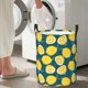 thumbnail image 5 of Fotbe Lemon Cesto de Ropa con Asas, Cesto Impermeable de Gran Capacidad, Bolsa de Lavado para Dormitorio, Cesto de Ropa con Ruedas y Asas-Medium, 5 of 6