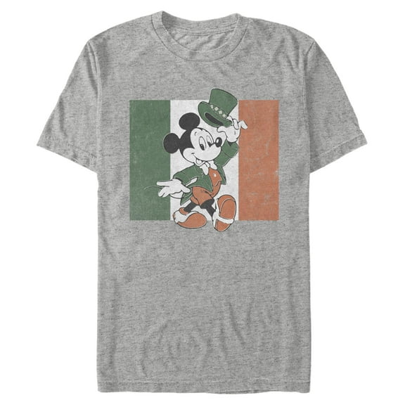 Men's Mickey & Friends Leprechaun Luck  Graphic T-Shirt
