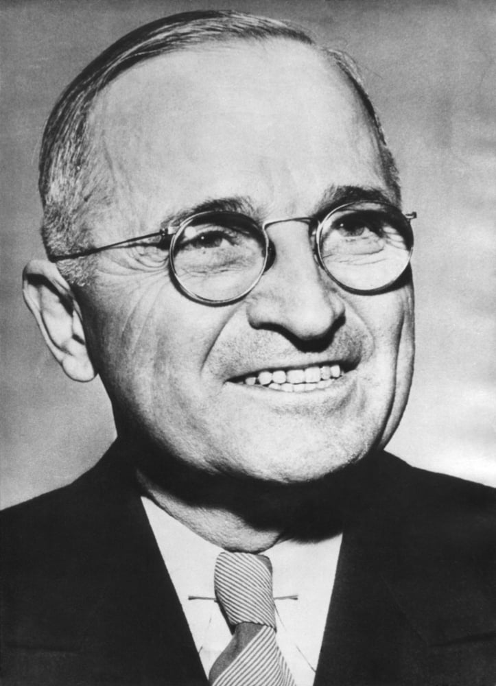 Portrait Of Harry Truman Around The Time He Was Elected As Fdr'S Vice