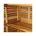 thumbnail image 4 of vidaXL 5 Piece Patio Bar Set Solid Wood Acacia, 4 of 9