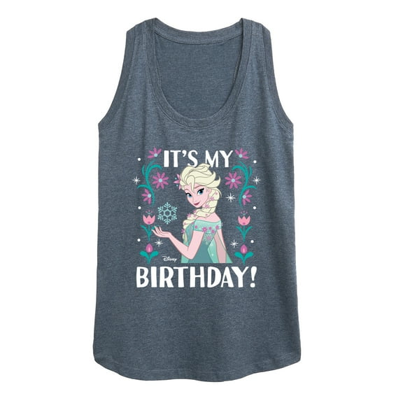 Disney Frozen - Elsa It's My Birthday - Women's Racerback Tank Top