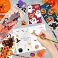 thumbnail image 4 of 108 Pcs Halloween Party Favor Halloween Stationery Set for Kids, Halloween Classroom Supplies Prizes Exchange Gift, 4 of 7