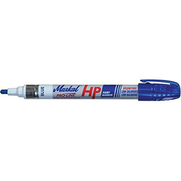 Markal 96960 Medium Pro-Line HP Paint Markers, 1/8", White
