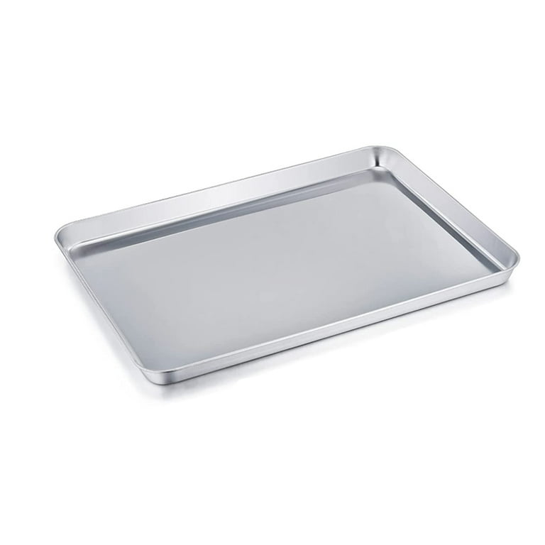 Happon Baking Sheet, Stainless Steel Baking Pans Tray Toaster Oven