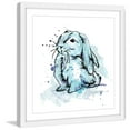 thumbnail image 3 of Marmont Hill "Lapin Bleu" By Marie-Eve Pharand Framed Painting Art Print, 32.0" x 1.5", 3 of 5