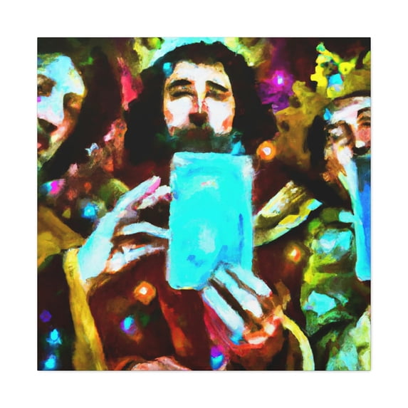 Three Wisemen Rejoice - Canvas