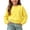 Yellow, variant on KyCheLot Boys' Girls' Knitted Sweaters Solid Color Crew Neck Long Sleeve Pullover Sweaters Comfy Everyday Tops