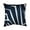 Blue, variant on Begin Home Decor 5542-1616-AB96-1 16 x 16 in. Blue Labyrinth-Double Sided Print Outdoor Pillow Cover
