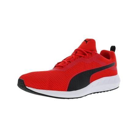 puma red ankle shoes
