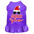 thumbnail image 6 of Christmas Dog Dress, Pet Dog  Cat Dress Screen Printed, "Grinch Please", 6 of 8