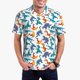 thumbnail image 1 of Balery Block Dinosaur Camisa Polo de Hombre con Estampado, de Manga Corta y Tejido Medio, Camisa Tipo Golf Polo-Small, 1 of 6