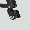 thumbnail image 4 of 1 Paire de Supports TV Roulants Support Mobile avec Roues pour Téléviseurs LED LCD Plats et Incurvés de 32-55 Pouces Chariot TV Réglable en Angle, 4 of 5