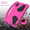 thumbnail image 7 of Kids-Friendly Case for Walmart Onn 10.1 Tablet Case 2024 Gen 4 (Model:100135925) Case,with Portable Handle & Kickstand,Shockproof EVA Foam Anti-Scratch Child Protector Tablet Case,Rose, 7 of 7