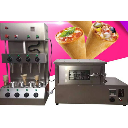 Commercial Pizza Cone Forming Making Maker Machine With Rotational Pizza Oven