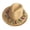 Khaki, variant on Mexicans Starw Hat Straw Hat Beach Hat with Colorful Sombrero Hat Straw Jazzs Hat Straw Fedoras Hat