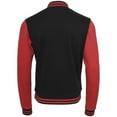 thumbnail image 2 of Build Your Brand Mens Sweat College Jacket, 2 of 4