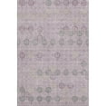 thumbnail image 2 of Addison Rugs Mayfield Premium Machine Washable Transitional Geometric Plum Rectangle Rug, 3' x 5', 2 of 7