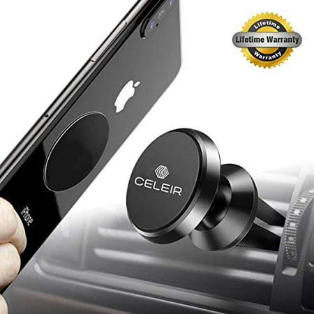 Celeir Magnetic Phone Mount for Car, Universal Magnetic Phone Mount and Holder for Any Phone, GPS, Including iPhone Xs MAX/XR/XS/X/8 Plus, Note 9/S9/ Best Magnetic Phone Mount and Holder for