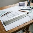 Adjustable Aluminum Foldable Ruler with Rotating Sections and Visible ...