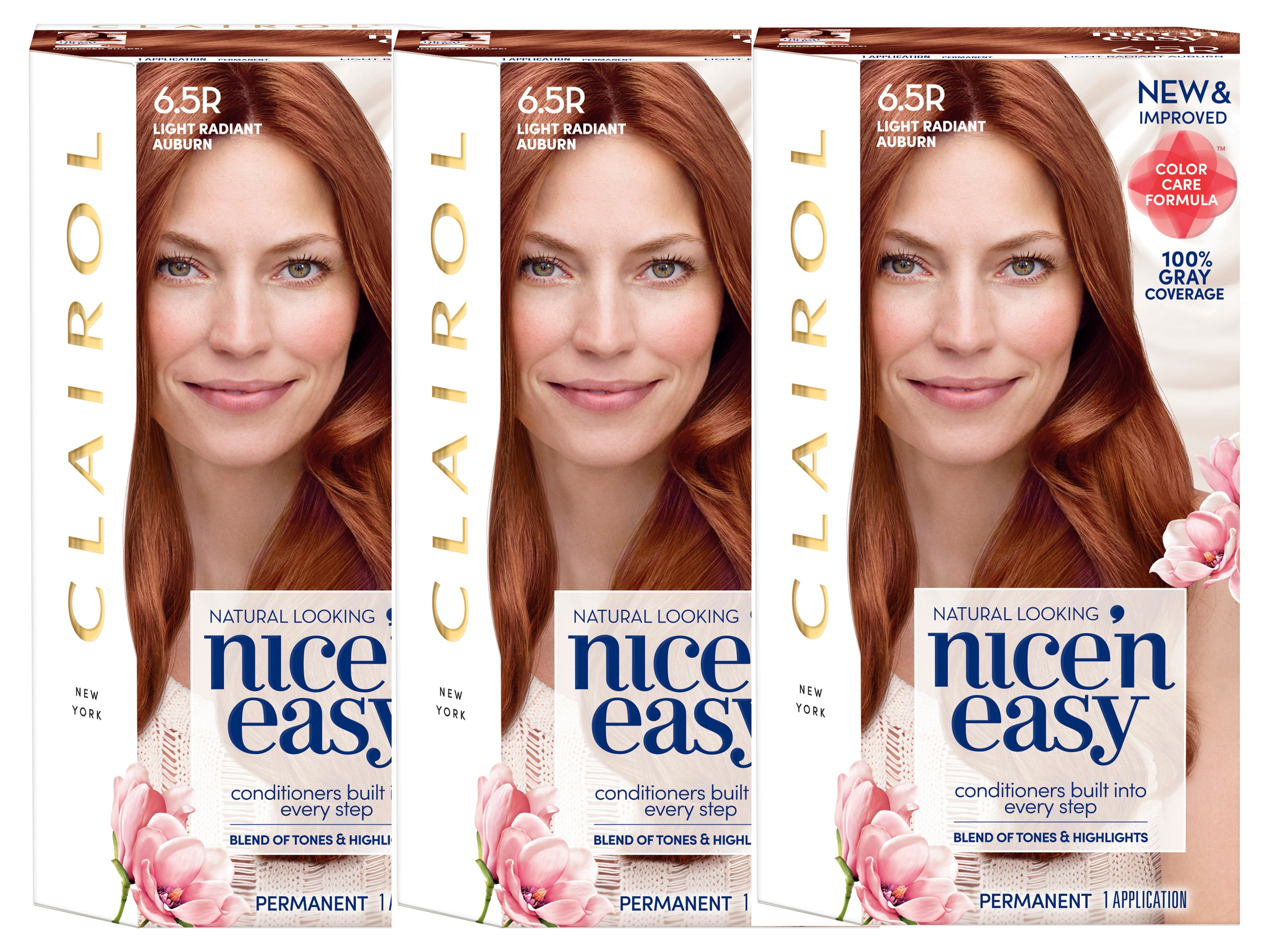 Clairol Nice'n Easy Permanent Hair Color, 6B Natural Light Beige Brown, Pack of 1 - wide 4