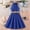 Blue, variant on uublik Sundress for Girls Size 6-13 Sleeveless Loose Flowy Tiered Casual Holiday Dresses Black