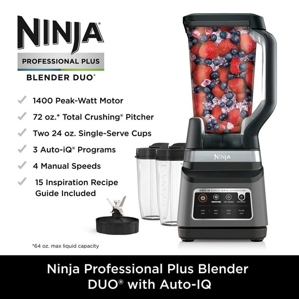 Ninja Professional Plus Blender DUO with Auto-iQ - Samsclub.com