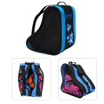 thumbnail image 2 of Bolsa para patines unisex de 3 capas con correa de hombro ajustable azul, 2 of 9