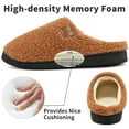 thumbnail image 5 of Ablanczoom Womens Slippers: Comfort Memory Foam Winter House Shoes Non-Slip Slippers for Women, 5 of 6