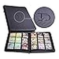 thumbnail image 3 of TopDeck 500 Card Ringless Zip Binder Pro - 9-Pocket Pages Side Load Sleeve TCG Storage Portfolio, Compatible with Pokemon, Yu-Gi-Oh, One Piece, MTG, Comic Trading Collectible Cards - Black, 3 of 4