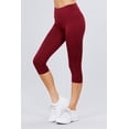 thumbnail image 2 of Women's Workout Capri Length Leggings Pants, 2 of 5