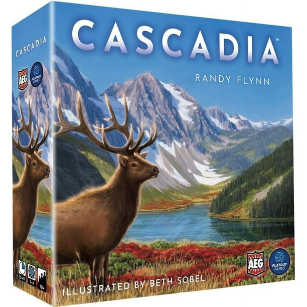 Cascadia, galardonado juego de mesa ambientado en el noroeste del Pacífico, construye corr AEG Alderac Entertainment Group (AEG)