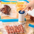 thumbnail image 2 of Scelleuse Alimentaire Diyvac Rechargeable USB Pompe à Vide Sans Fil Machine de Scellage Alimentaire Portable Compacte pour Cuisine Familiale Économiseur de Nourriture Fraîche Voyage Camping, 2 of 8
