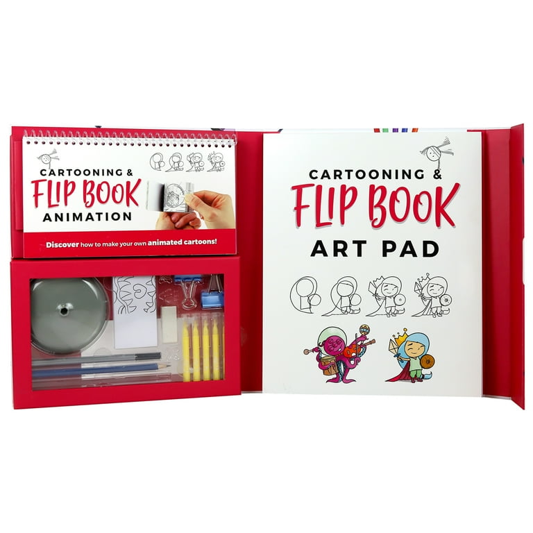 Zerodis Flipbook Kit Per Animazione – Tavolo Da Disegno Per Creare Cartoni Animati, Piccolo E Portatile