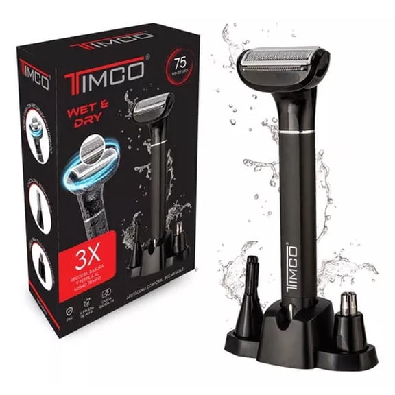 Maquina Rasuradora Y Terminadora Timco® Bska-587 3 En 1