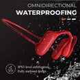 thumbnail image 4 of Open Ear Bone Conduction Headphones Bluetooth 6.0 Sports Earbuds with Mic, IPX7 Waterproof Sweatproof Headset for Running, Cycling, Lightweight Stereo Sound with Fast Charging (Green), 4 of 5